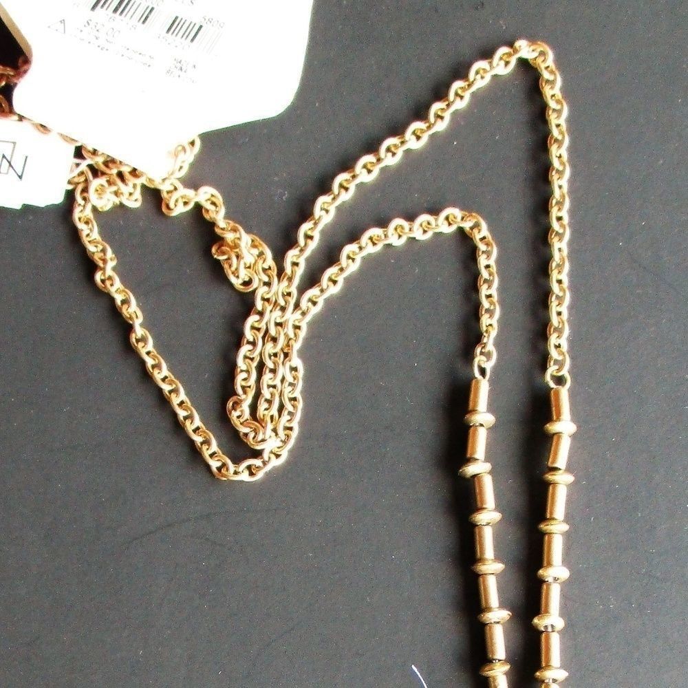 New DIRECTIONS Blue Tassel Necklace - Picture 2 of 5